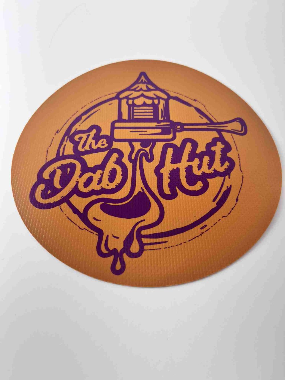 Silicone Dab Mat 8in The Dab Hut logo