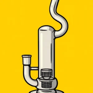 Double Matrix Flower Rig 18mm Female