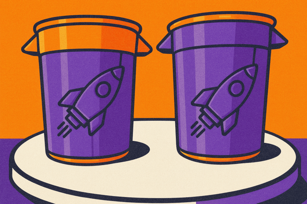 Resin Waste Disposal Cans