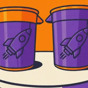 Resinous Waste Disposal Container