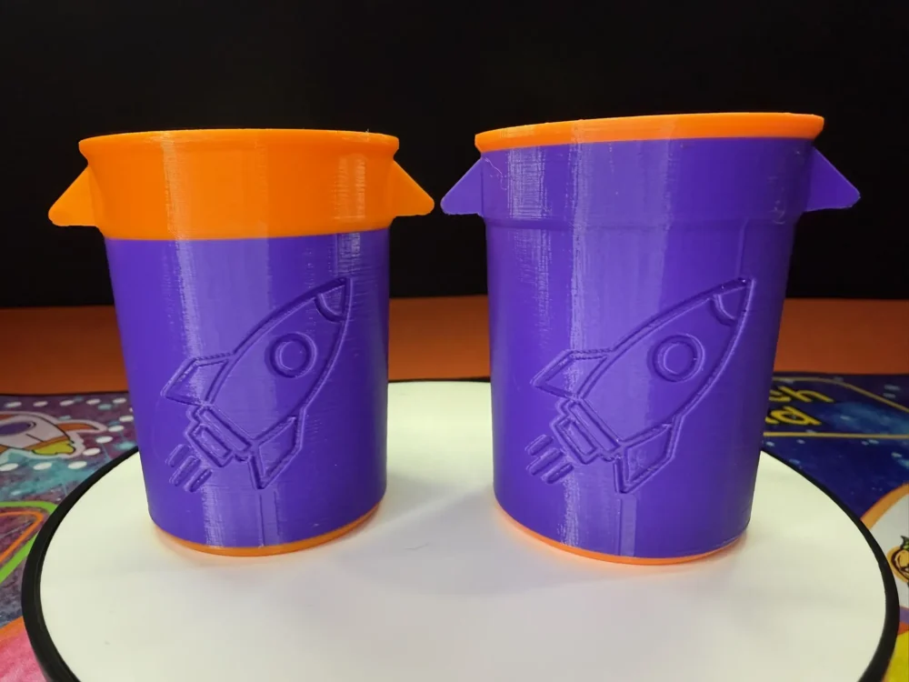 Resinous Waste Disposal Container