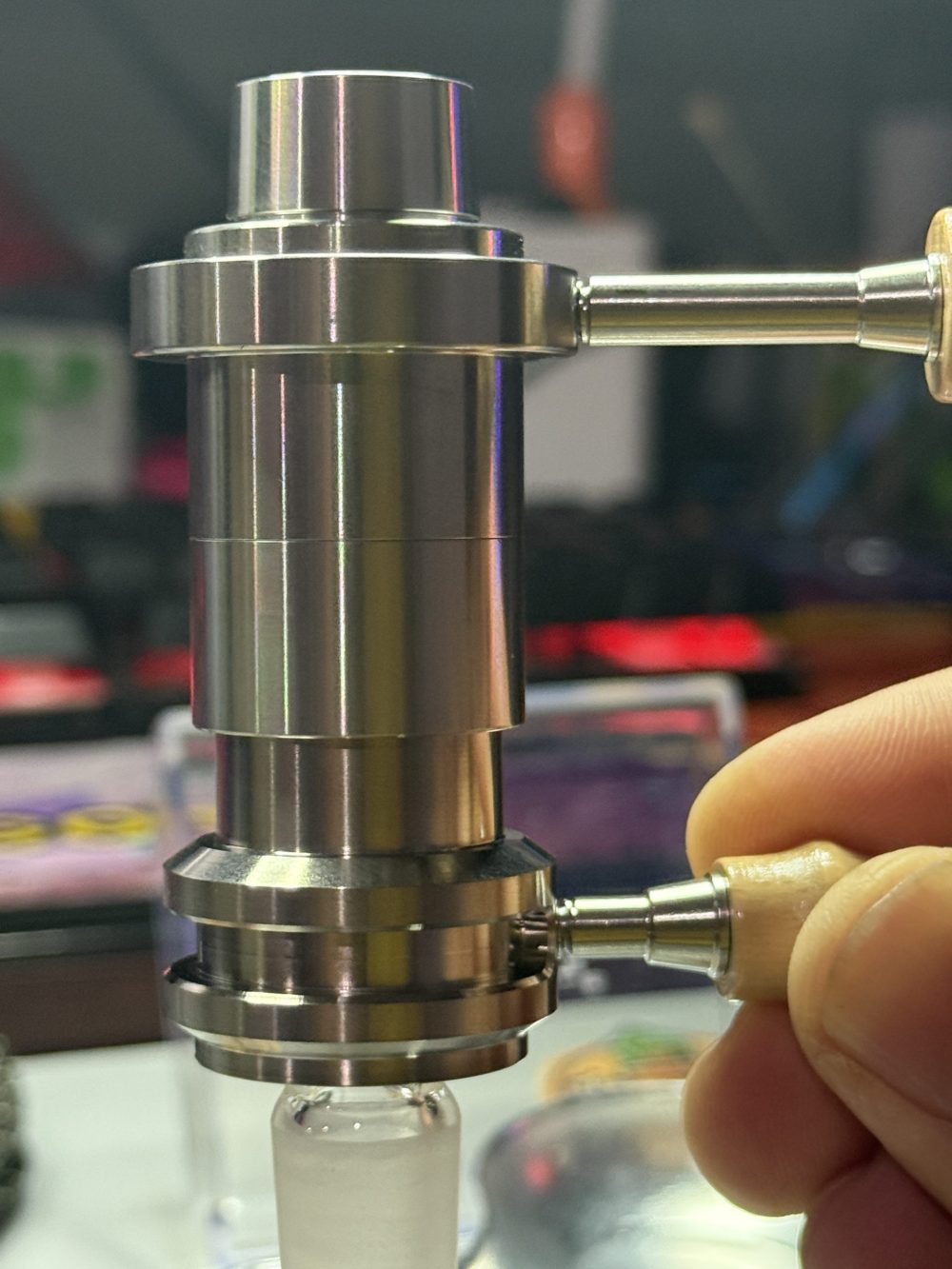 SS WOHW on Ti Hybrid Matrix Bowl