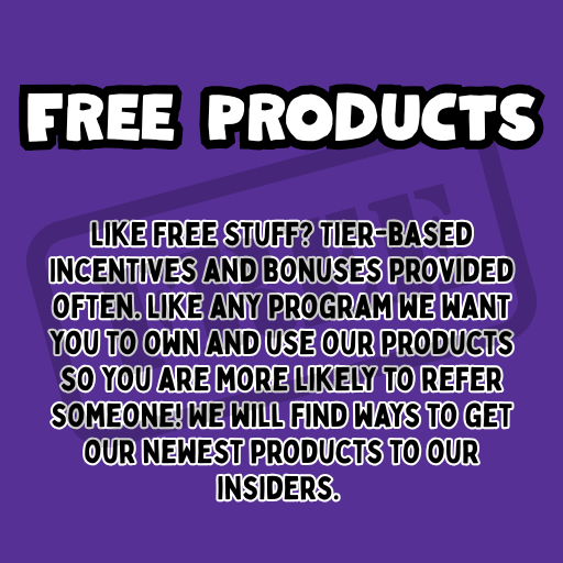 Free Products Incentive