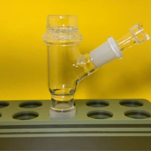 22mm Glass Diffuser with Passthrough in 14 and 18mm Male